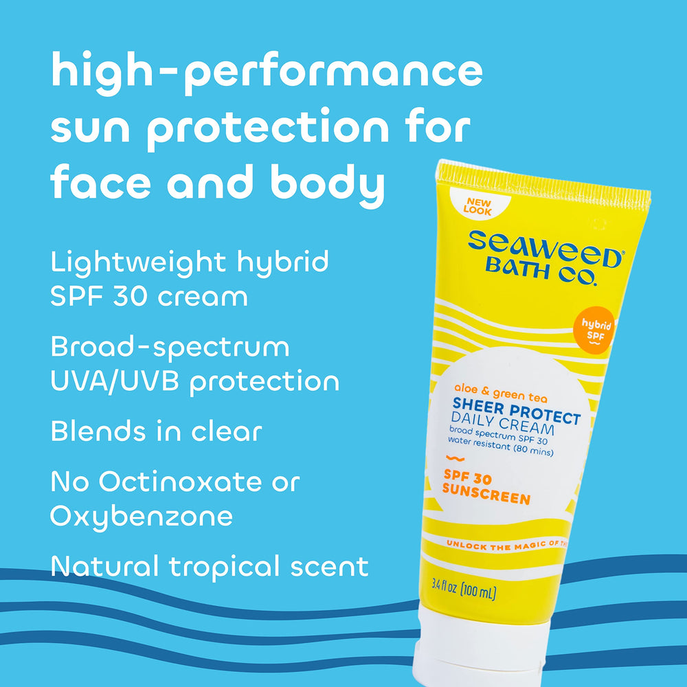 Seaweed Bath Co. cruelty-free logo indicating vegan skincare.