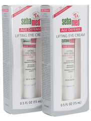SEBAMED Hyaluron Complex eye cream being applied to the eye area