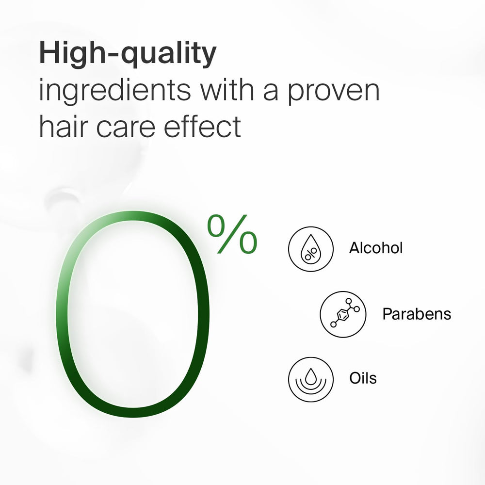 SEBAMED Scalp Balancing Shampoo application on hair leaves a refreshed feel.