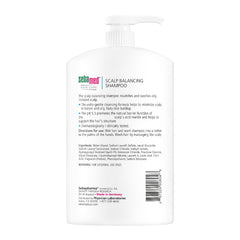 SEBAMED Scalp Balancing Shampoo foamy lather delivers gentle cleansing.