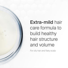 SEBAMED Scalp Balancing Shampoo label highlights mild formula.