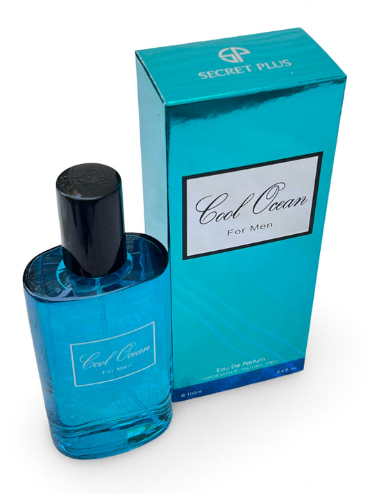 Secret Plus Cool Ocean bottle shown for daily wear