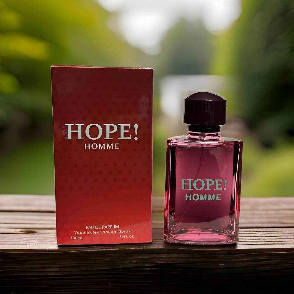 Secret Plus HOPE! Homme EDP mist-spray enables even, effortless application.