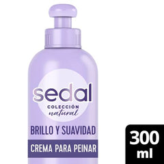 Sedal Natural Gloss Softness bottle pour shows easy application and even distribution.