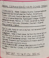 Sedal S.O.S Ceramides two-pack for convenient, at-home styling.