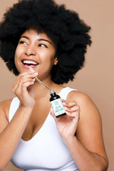 Seddy Hair Growth Oil on hair showing improved manageability