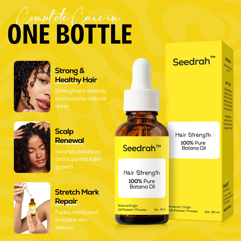 SEEDRAH Batana Oil split ends care for smoother hair