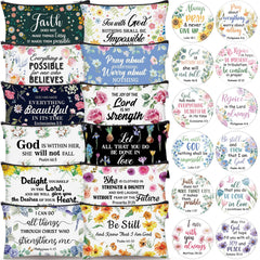 Seeloowy floral Bible makeup bag in vibrant colors for daily essentials