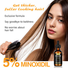 Sefralls 5% Minoxidil hair growth oil beard application for denser facial hair