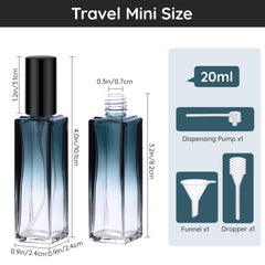 Lightweight Segbeauty bottles ideal for purse or gym bag