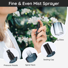 Segbeauty atomizer close-up showing leak-proof nozzle and even mist