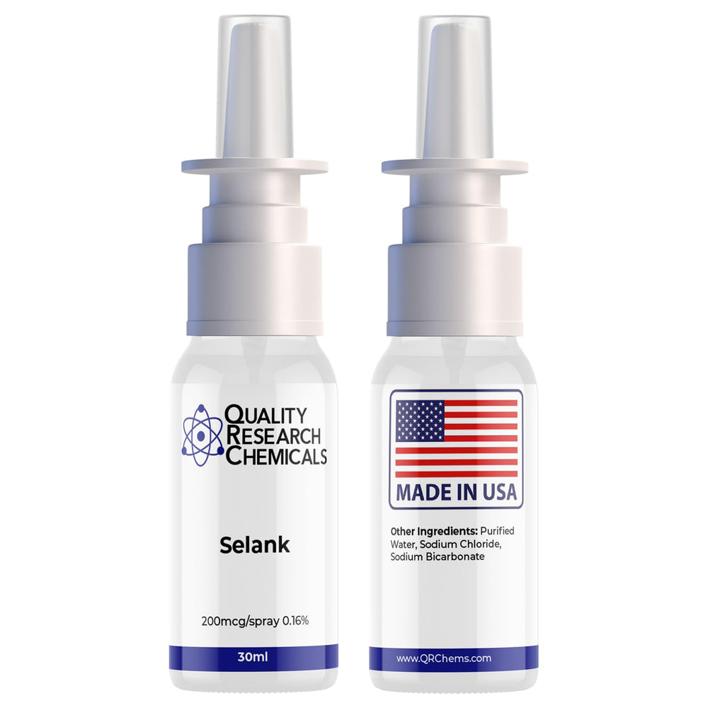 Selank spray dosing cap and nozzle demonstrate controlled dispensing.