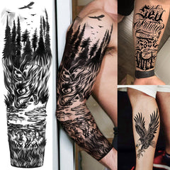 SELIDODO 20-sheets pack for versatile full-arm body art
