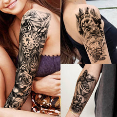 SELIDODO waterproof non-toxic ink tattoos for active wear