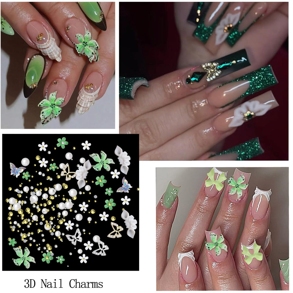 SEMATA crystal texture detail magnified to show green sparkle and precise cut