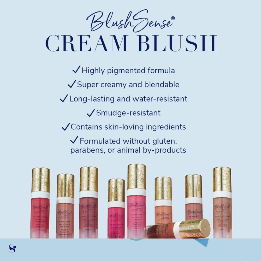 Hydration-forward BlushSense formula keeps skin plump and comfortable
