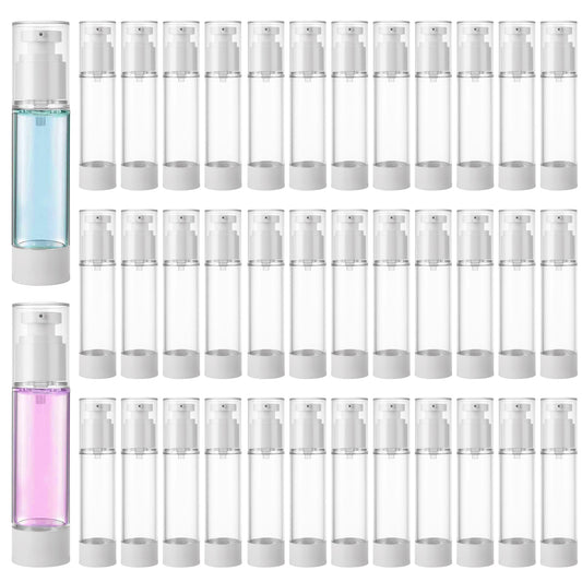 SENENQU airless pump bottle 50ml protects cosmetics from air exposure.