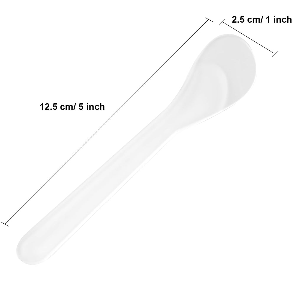Senkary 5-inch plastic spatula for smooth mask and cream application.