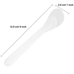 Senkary 5-inch plastic spatula for smooth mask and cream application.