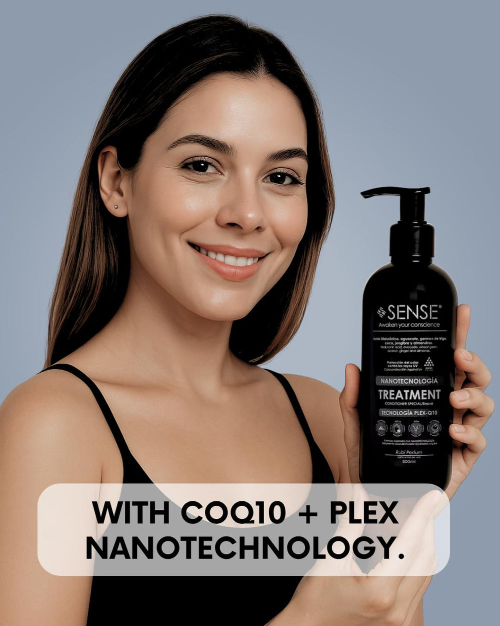 Sense Awaken Your Conscience conditioner pump ready for daily conditioning