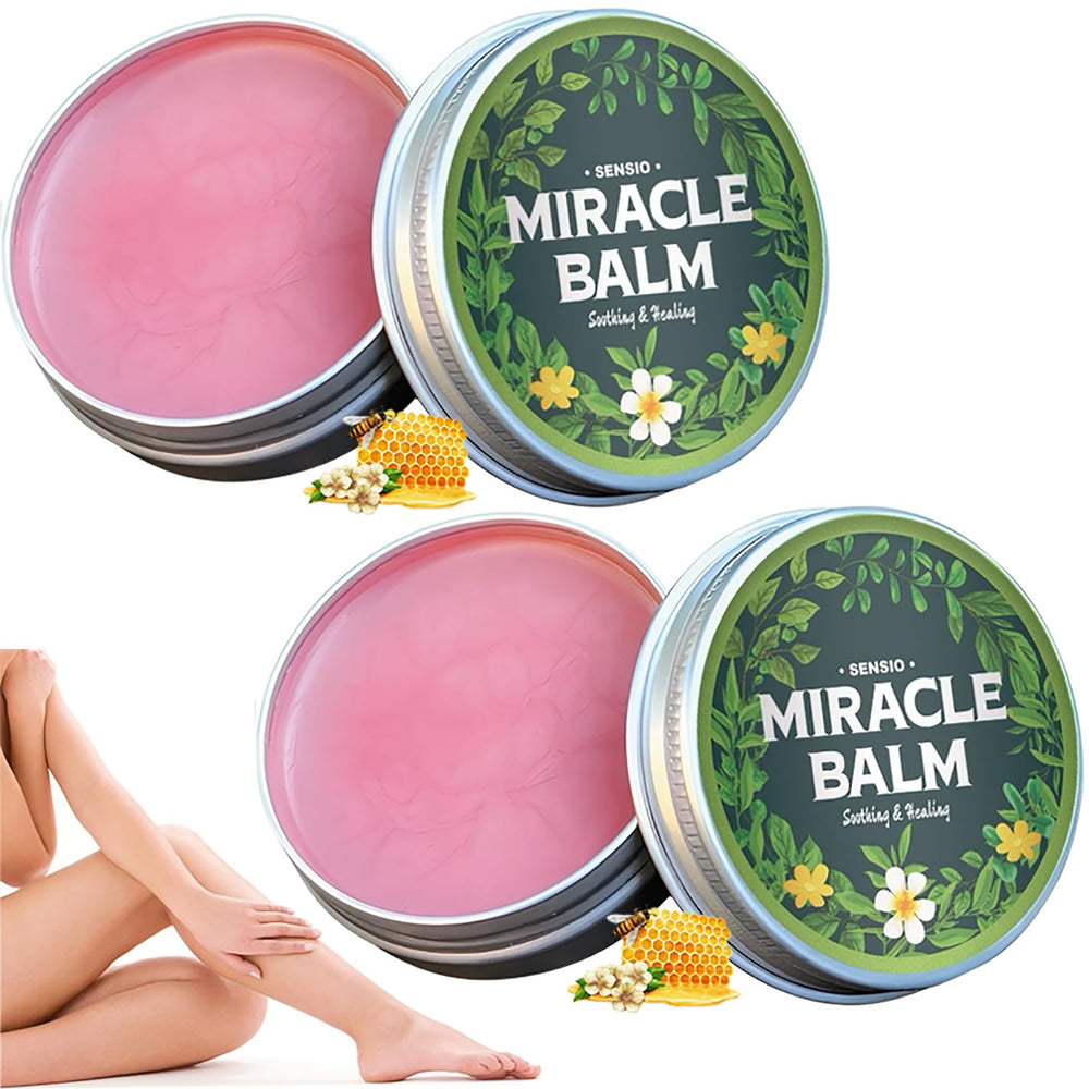SENSIO MIRACLE Balm swollen legs 2-pack for daily comfort with gentle absorption.