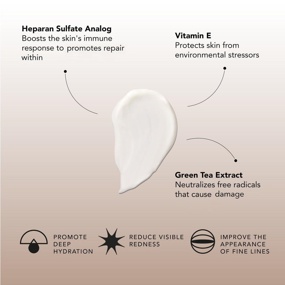 Sente Dermal Repair Cream with HSA technology emblem on label