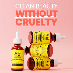 Texture close-up shows lightweight serum ideal for layering