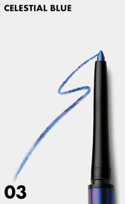 SEPHORA Collection 12H Multichrome Eyeliner Green Aurora provides vivid green shimmer with durable definition