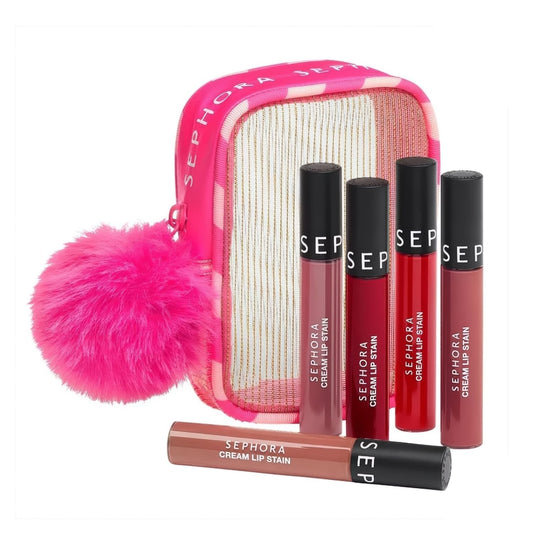 SEPHORA Collection Cream Lip Stain Set packaging for gifting or travel
