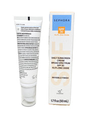 SEPHORA Collection Daily Sunscreen Cream SPF 30 being applied for daily sun protection.