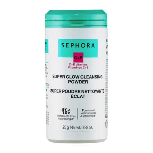 Sephora Favorites Vitamin C and E Super Glow cleansing powder compact for radiant skin