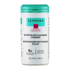 Sephora Favorites Vitamin C and E Super Glow cleansing powder compact for radiant skin