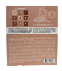 SEPHORA Mega Mix Palette Rebellious Rosey Nude close-up of nine shades for day-to-night looks.