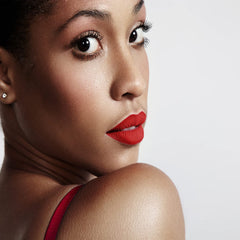 Seraphine Botanicals lip stain keeps lips hydrated while providing high pigment.