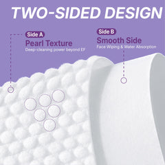Serenorch towels effectively remove makeup, dirt, and impurities from face and neck.