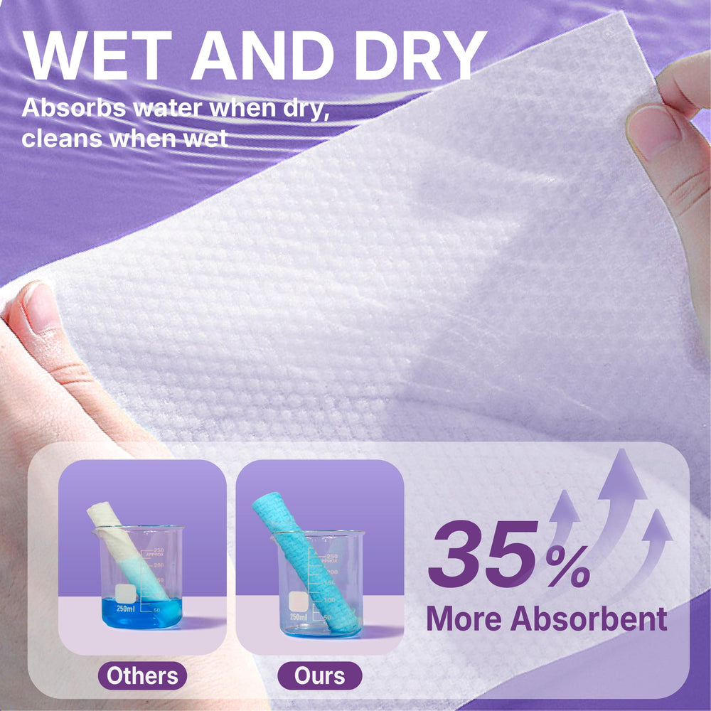 Serenorch ultra-thick lint-free towels resist tearing during use