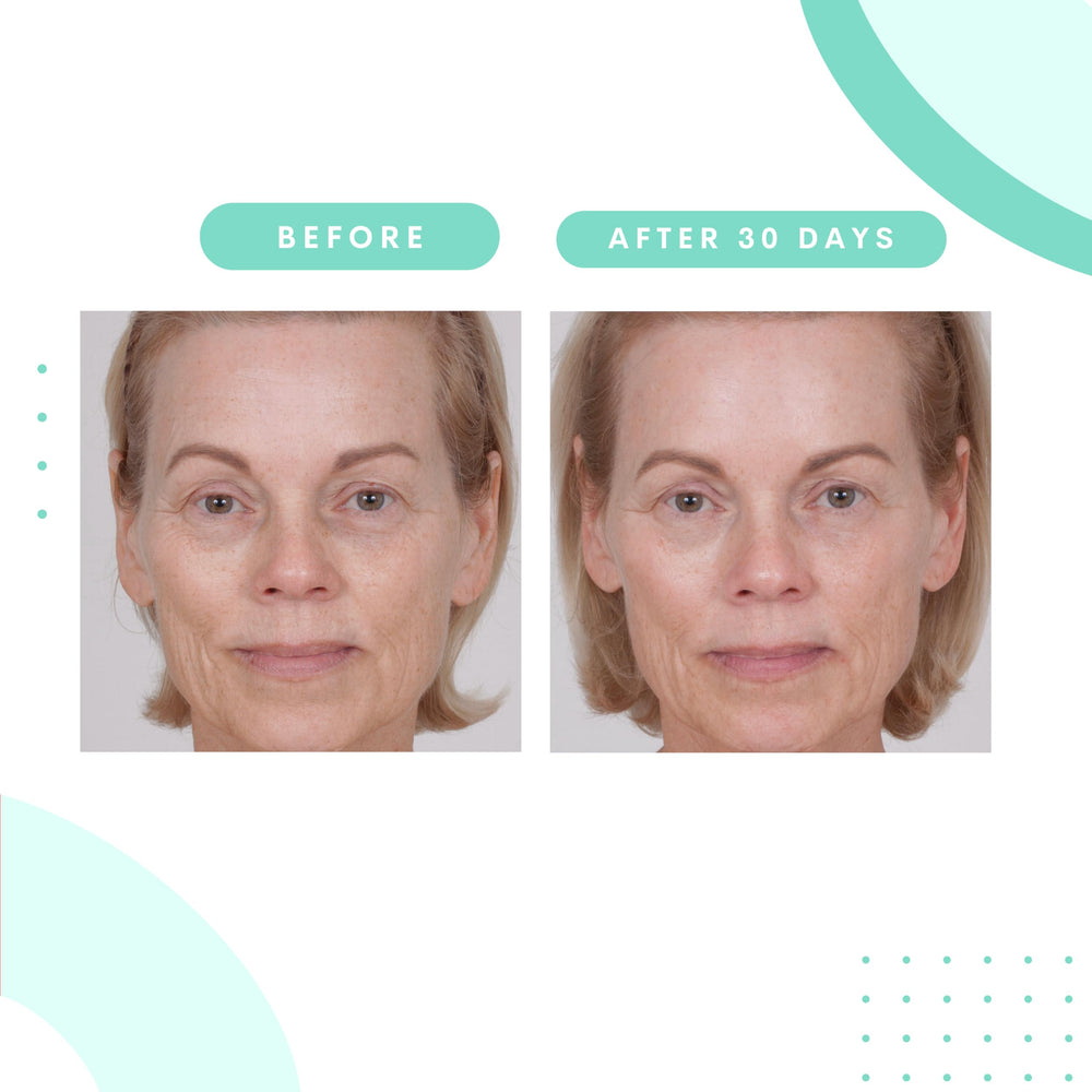 Serious Skincare Glycolic Gommage glow after use for a refreshed complexion.