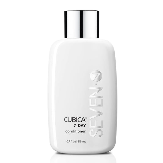 SEVEN Cubica 7-Day Conditioner bottle shows lightweight detangling and hydration