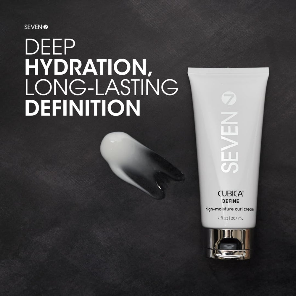 SEVEN Cubica Define results show defined curls and shine without heaviness