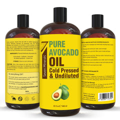 Seven Minerals Avocado Oil gloss-shine supports radiant skin and hair