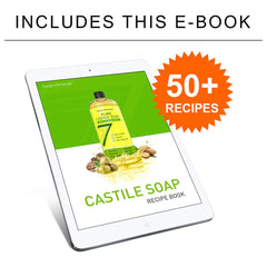 Seven Minerals 64oz bottle displayed in kitchen or bath for family-friendly cleaning.