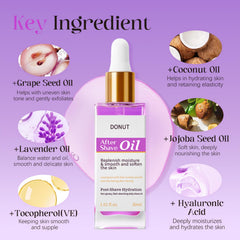 SEWOG hand applying oil to face, immediate calming and hydration benefit