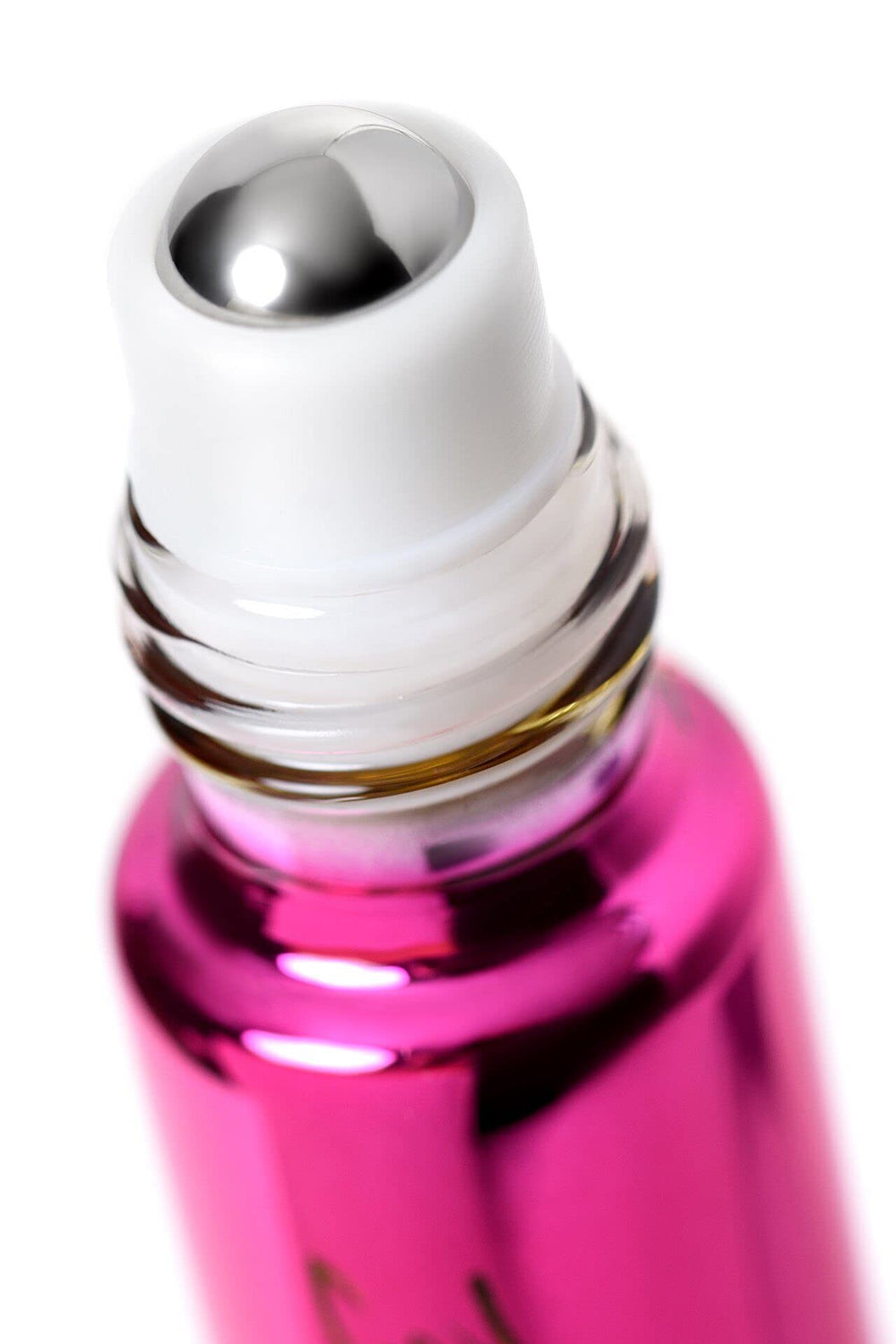 SexyLife Jadore roll-on tip applying fragrance to pulse point for discreet use