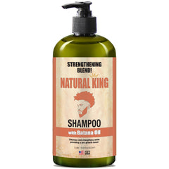 SFC Natural King bottle pour demonstrates Batana Oil for hair strength.