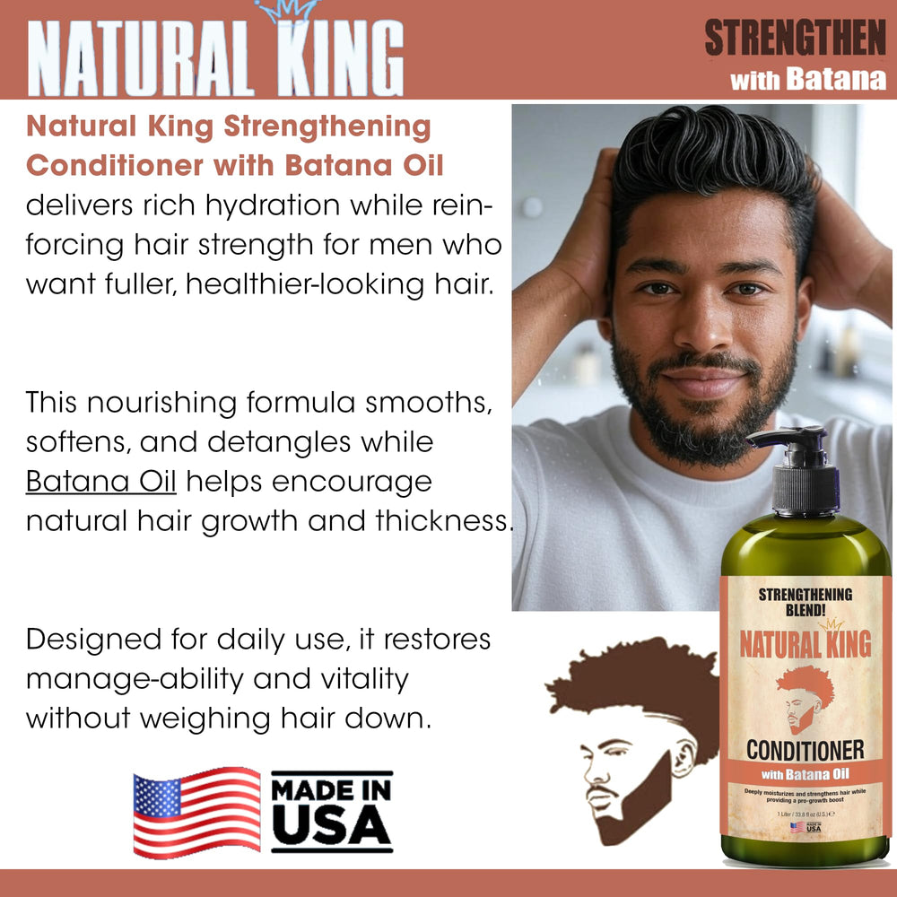 SFC Natural King closeup shows soft, smooth hair texture.