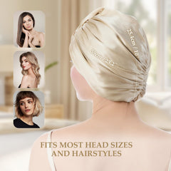 SGMSILK breathable night-wear design keeps the head cool