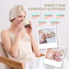 SGMSILK moisture retention supports softer, shinier hair upon waking