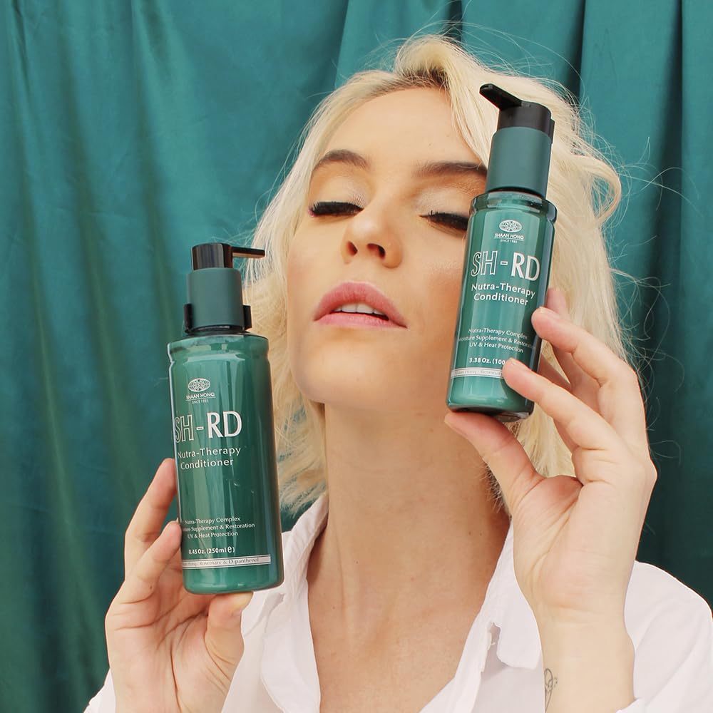 SH-RD Nutra-Therapy on a salon display shelf.