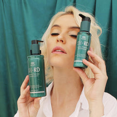 SH-RD Nutra-Therapy on a salon display shelf.