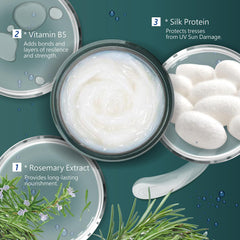 SH-RD Protein Cream applied to damp hair for conditioning